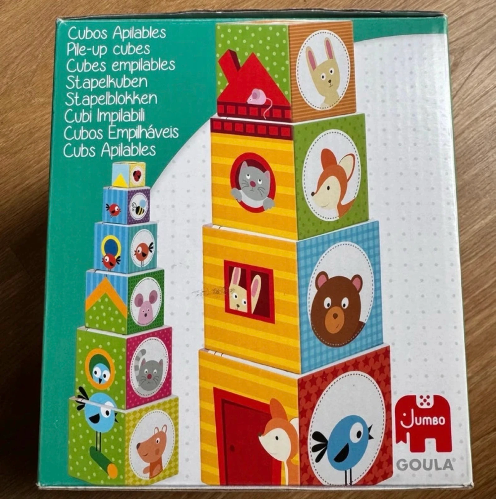 Lote Montessori Wood’n Play + Cubos Goula – photo 7